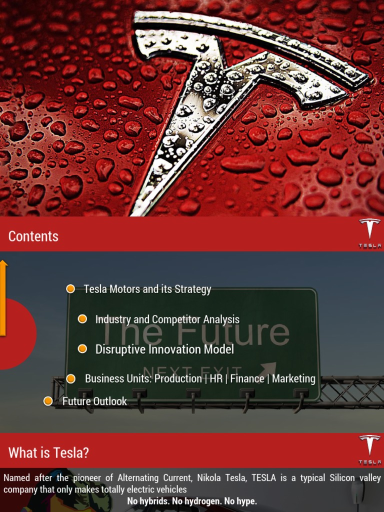 Tesla Motors - A Look at Strategic Model | PDF | Tesla Model S ...