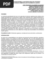 CARACTERIZACION FISICOQUIMICA Y BACTERIOLOGICA DE LIXIVIADOS