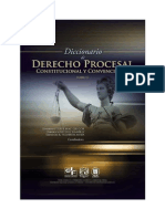 Diccionario procesal constitucional II