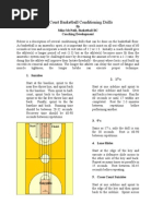 On-Court Basketball Conditioning Drills