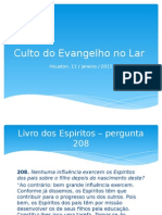 20150111 - Culto Do Evangelho No Lar