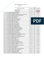 Daftar Nilai Pak Arif - Final