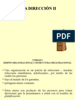 Diseño y Estructura Organizacional