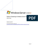 WS08 R2 Failover Clustering White Paper