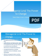 The Managerial Grid/ The Power To Change