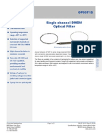 87-10117-RevE OP95F1S Single-Ch DWDM OpticalFilter