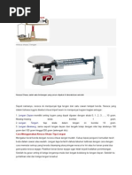 Neraca Ohaus Tiga Lengan