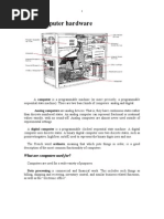 Basics of Computer Hardware