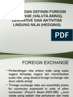 Foreign Exchange Concepts and Definitions