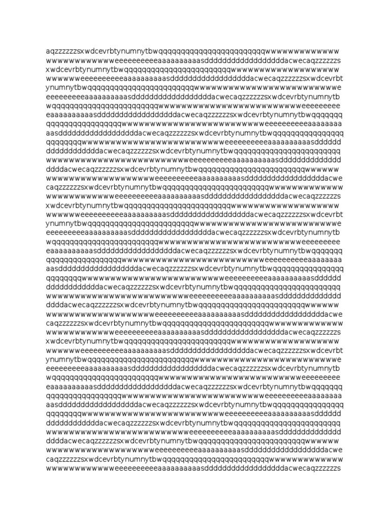 Unique Text Pattern Analysis | PDF