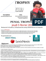 Penal Trophy: Jeudi 5 Février 2015