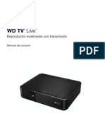 WD TV Live Manual Del Usuario