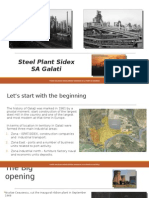 Steel Plant Steel SA Galati