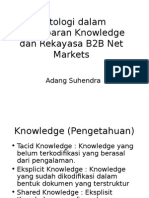 Ontologi Dalam Penyebaran Knowledge Dan Rekayasa B2B Net