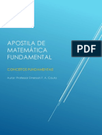 Apostila de Matemática Fundamental