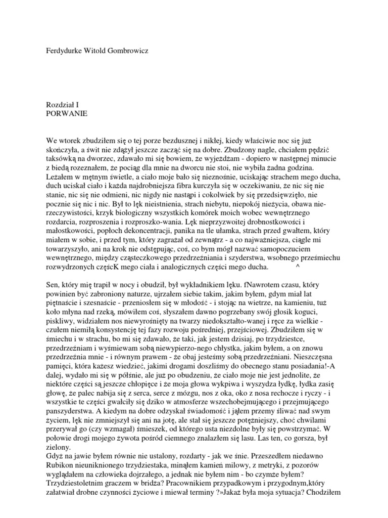 Pobyt Józia Na Stancji U Młodziaków