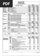 Download Mustang Price Guide by dse278 SN25367807 doc pdf