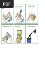 Sequência de Lavar as Mãos