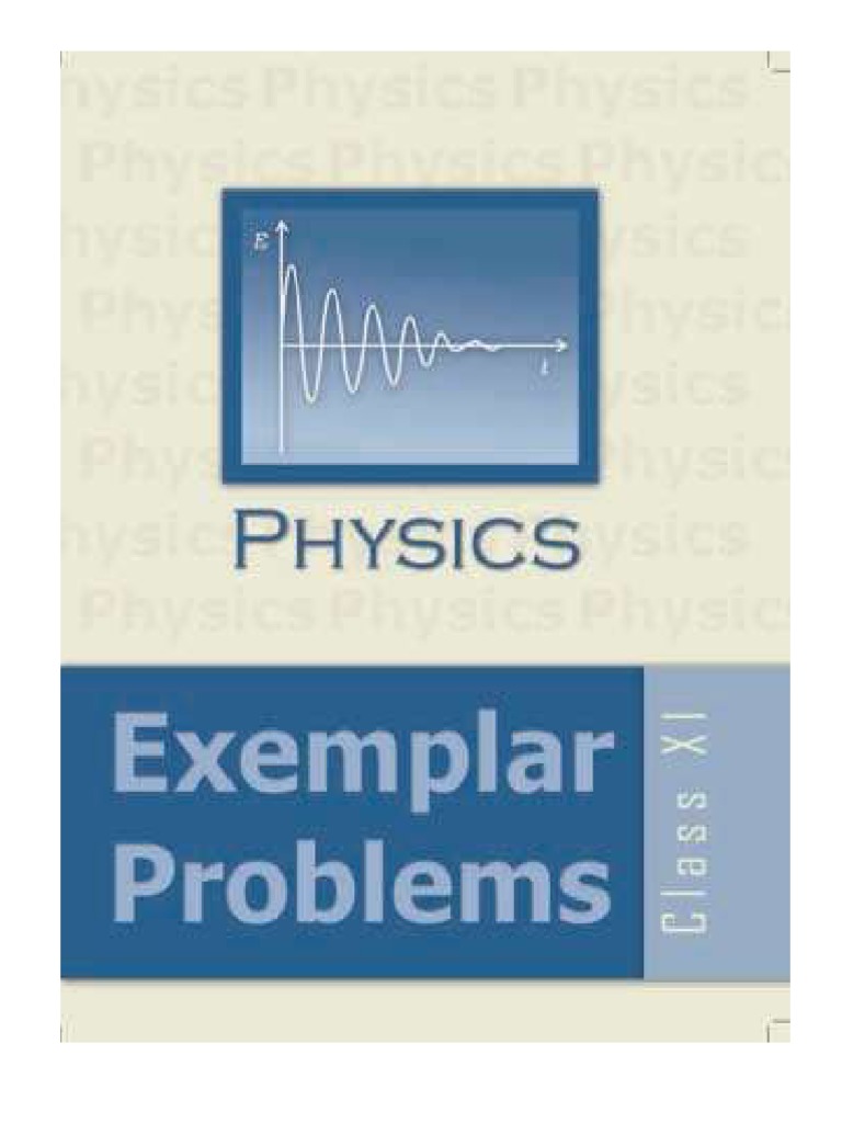 Physics Interview Question 11th Physics Exemplar | PDF | Acceleration ...