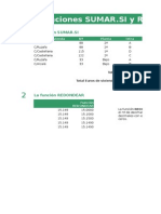 Las funciones SUMAR.SI y REDONDEAR.xlsx