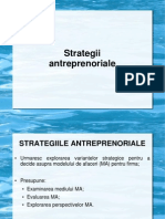 Strategii Antreprenoriale