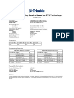 RTX Post-Processing Report Coordinates