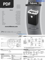Download Fellowes Powershred PS-60 Paper Shredder - 3860102 by papershredders SN2536854 doc pdf
