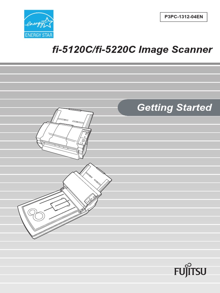 Fujitsu FI 5120C Image Scanner Manual | PDF | Image Scanner ...