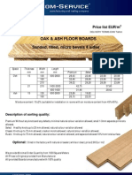Oak Solid Wood Flooring - Eurocom-Service