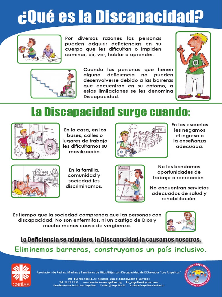 Barreras y Prevención de Discapacidad | PDF | Invalidez | El Salvador