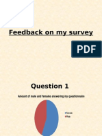 Feedback On My Survey