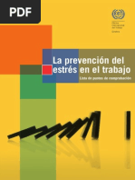 La Prevención Del Estrés en El Trabajo. Lista de Puntos de Comprobación. OIT (1)