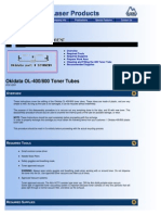 How to refill Okidata OL-400/800 toner tubes