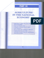 Agriculture in The National Economy