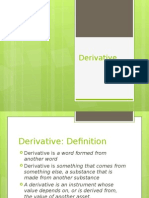 Derivative (Forward & Futures)