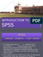 SPSS History