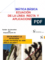 Ecuación de La Recta_Aplicaciones_MB Ing. 2014 II