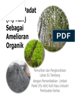 Aplikasi Limbah Padat (Fly Ash)