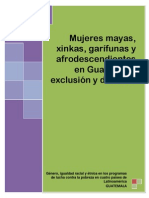 Mujeres Mayas Xinkas Garifunas en Guatemala