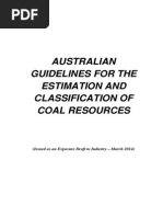 Australian Coal Guidelines Exposure Draft March 18032014