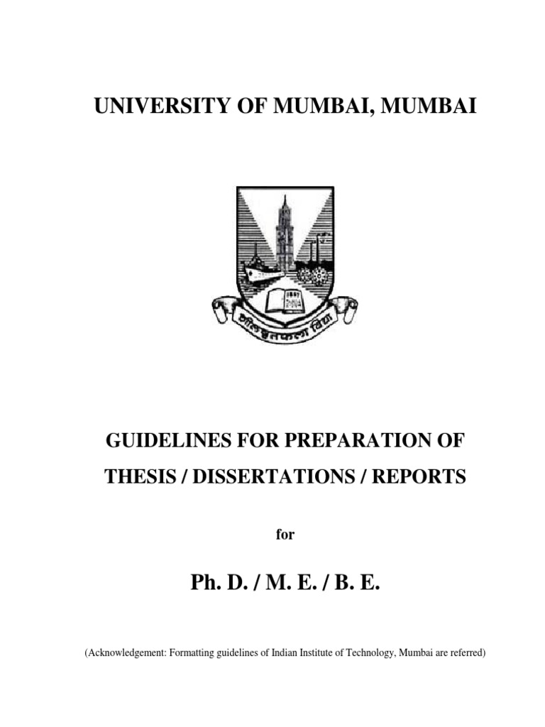 Mumbai university research papers image