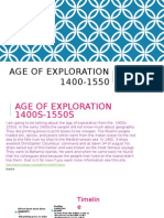 Age of Exploration 1400 1550 Maleeka