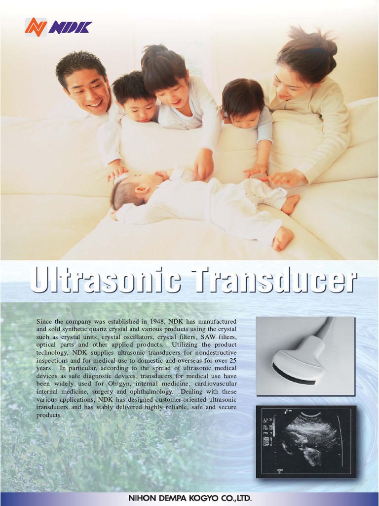 USG Transducer Medical Ultrasound Medical Imaging