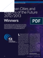 European Cities of the Future 2012 FULL RESULTS