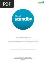 Creating a Standby Database Windows