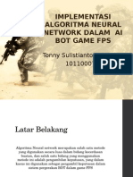 Implementasi Algoritma Neural Network Dalam Ai Bot Game