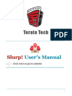 Slurp! Cloud User Manual