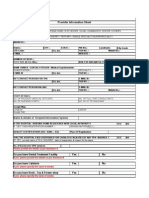 Provider info sheet for hospital details