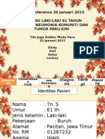 Contoh CC Pneumonia Komuniti dan Tumor Paru kiri