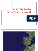 A Constituição Do Território Nacional